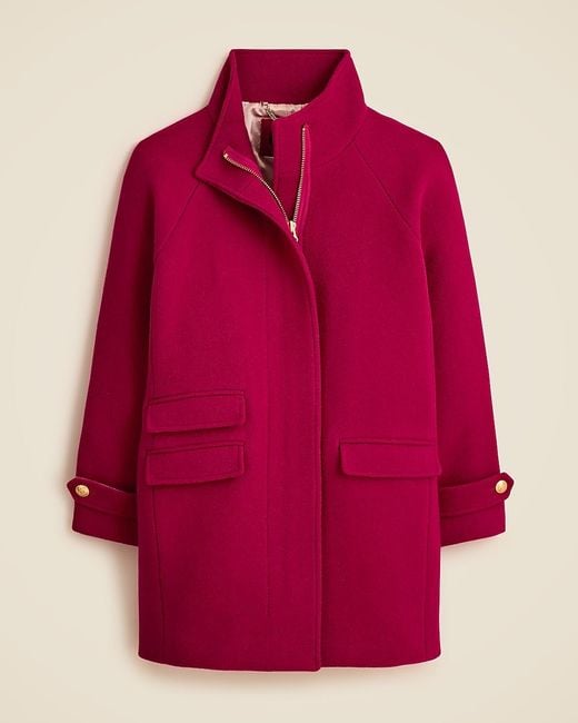 J.Crew Multicolor Tall Toscana Coat