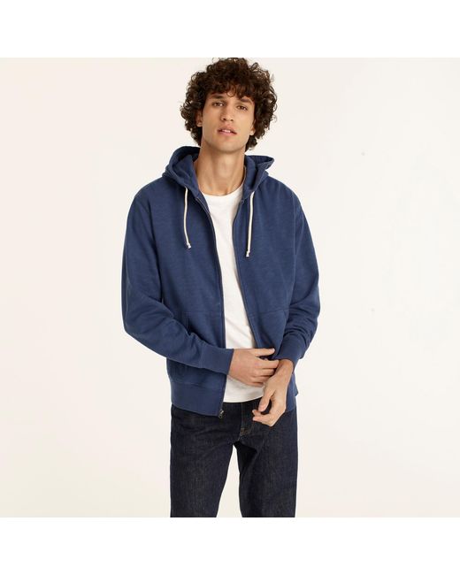 J crew clearance full zip hoodie