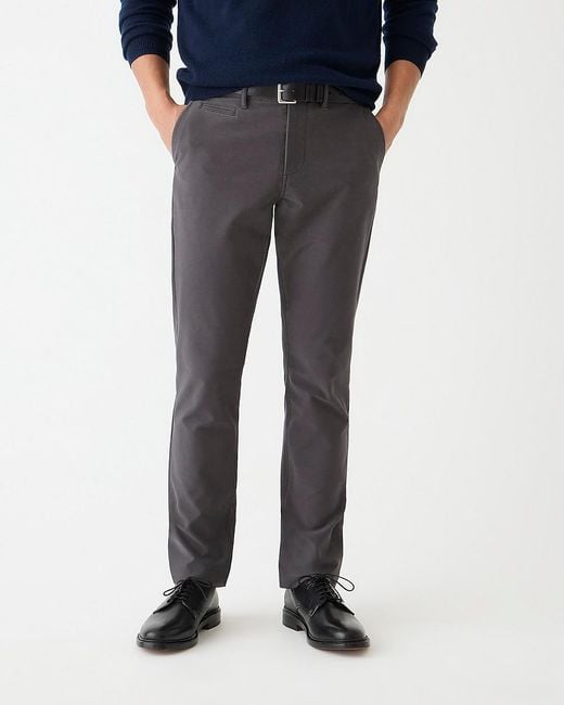 J.Crew Blue 770 Straight-Fit Midweight Tech Pant for men