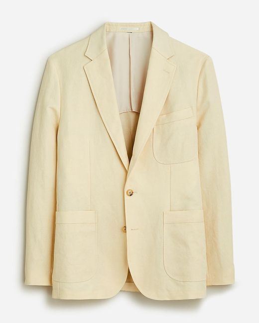 J.Crew Natural Crosby Classic-Fit Suit Jacket for men