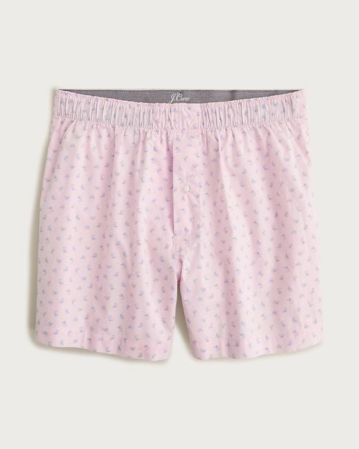 J.Crew Pink Printed Boxers for men