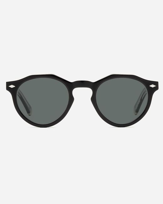 J.Crew Brown Caddis Dogleg Polarized Sunglasses