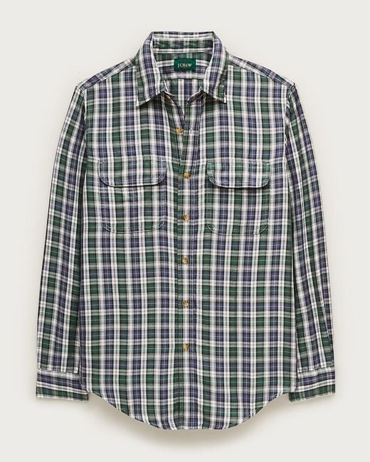 J.Crew Multicolor Two-Pocket Workshirt for men