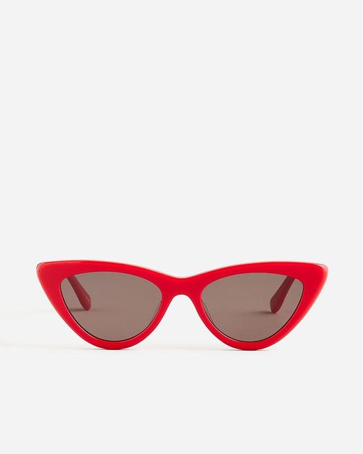 J.Crew Red Bungalow Cat-Eye Sunglasses