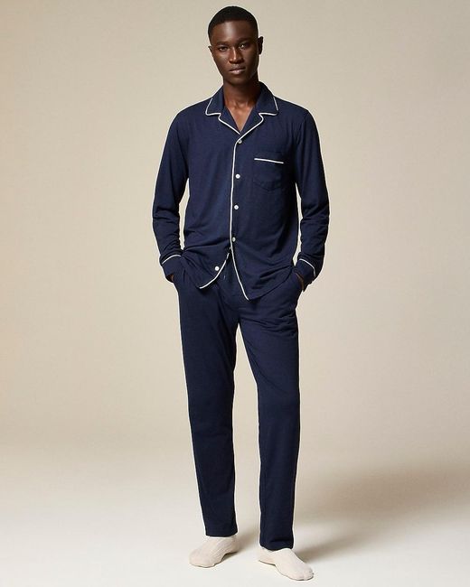 J.Crew Blue Pajama Set for men