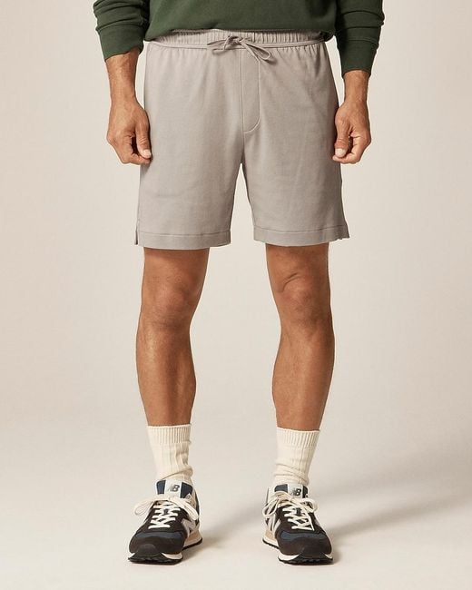J.Crew Natural "6.5" Performance Drawstring Short With Coolmax Technology" for men