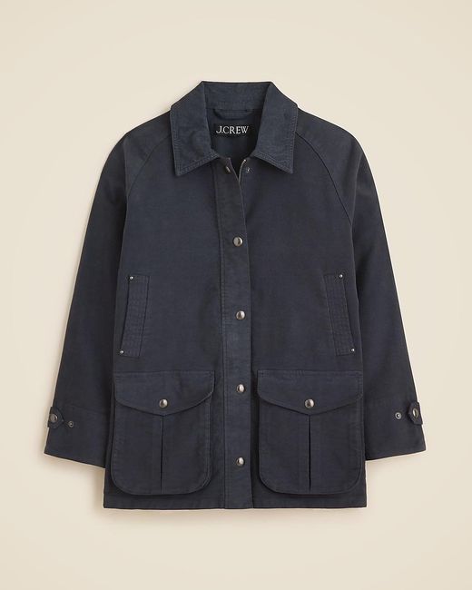 J.Crew Gray Broken-In Barn Jacket
