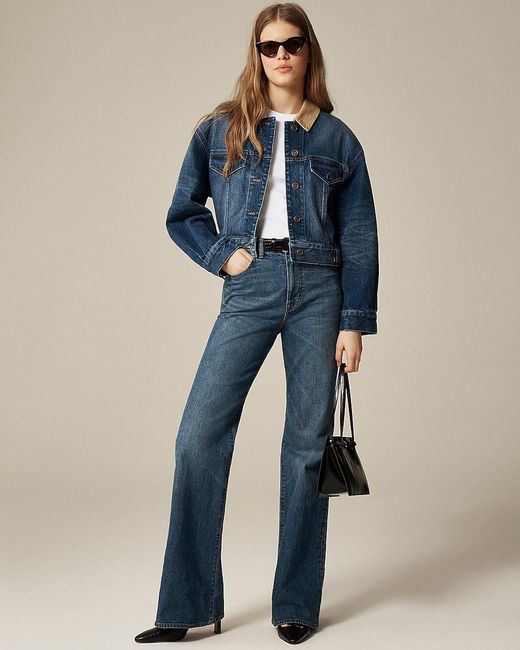 J.Crew Blue Tall Vintage Flare Jean