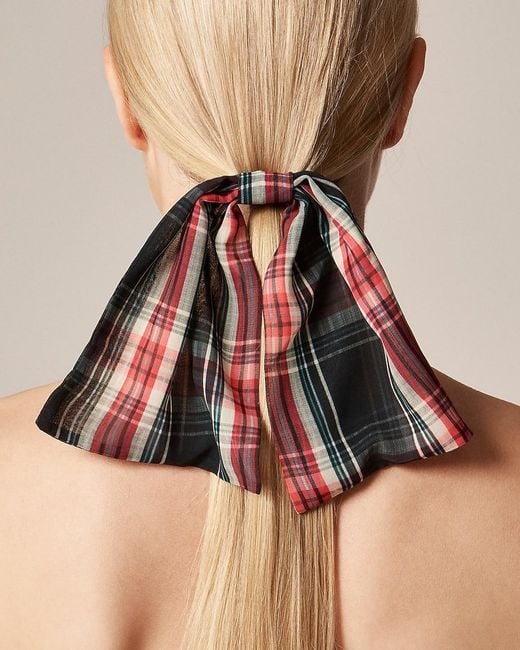 J.Crew Multicolor Chiffon Bow Clip