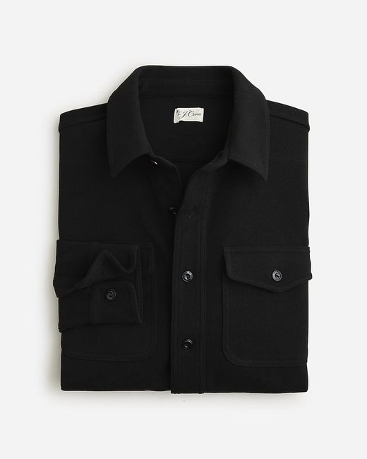 J.Crew Black Seaboard Soft-Knit Shirt for men