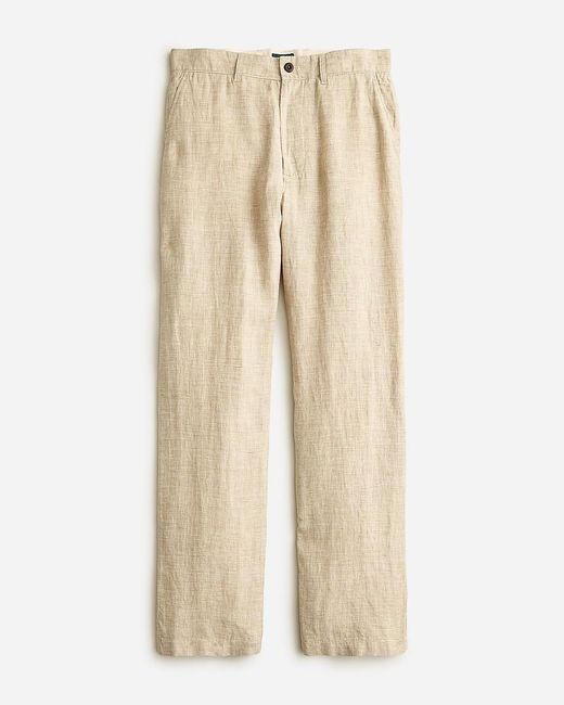 J.Crew Natural Classic-Fit Linen Trouser for men