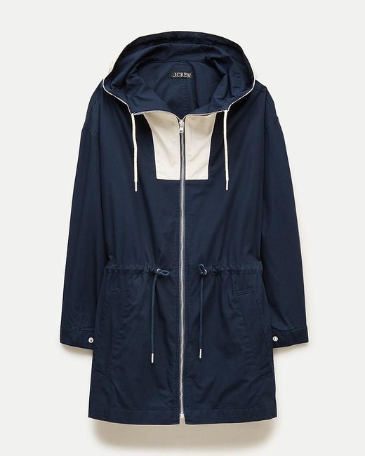 J.Crew Blue Perfect Anorak
