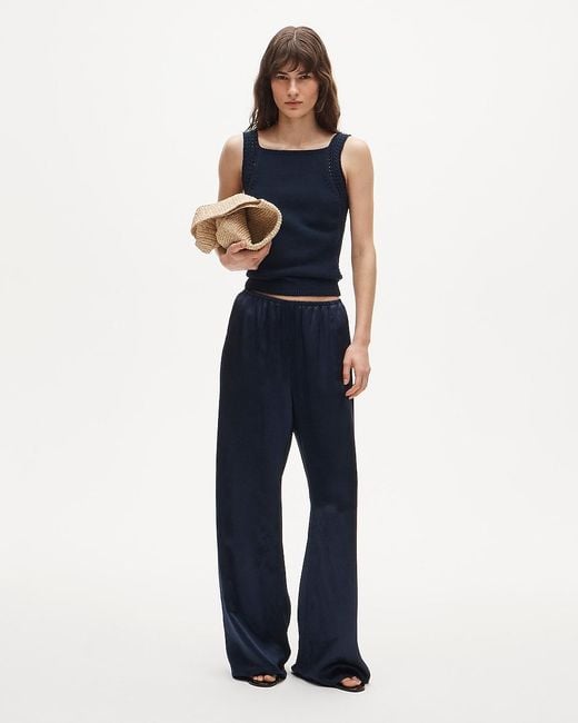 J.Crew Blue Petite Cosmo Pant