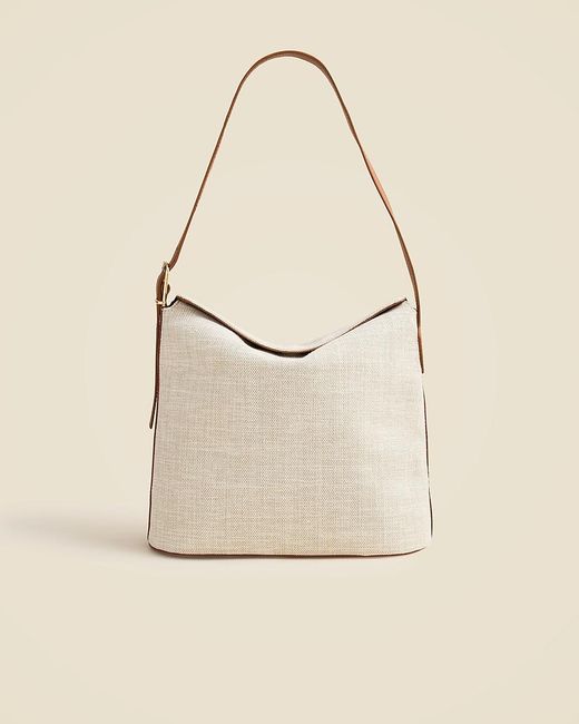 J.Crew Blue Berkeley Shoulder Bucket Bag