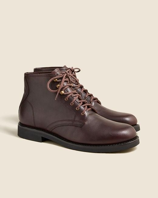 J.Crew Brown Field Boots for men
