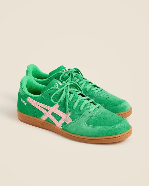J.Crew Green Asics Skyhand Og Suede Sneakers for men