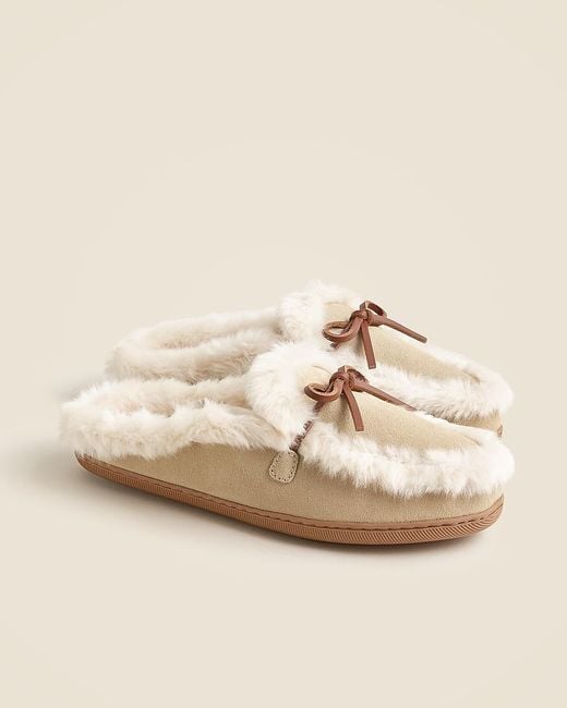 J.Crew Natural Lodge Mules