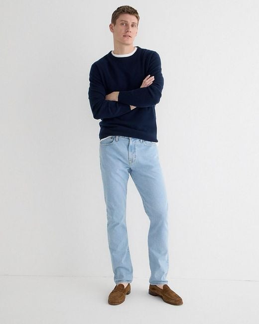 J.Crew Blue 770 Straight-Fit Stretch Jean for men