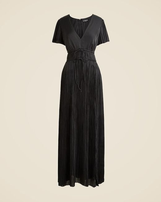 open lace back dress J Crew Mercantile Pleated Dress with Ruffle Hem- Size 4 – The Saved  Collection main image 1