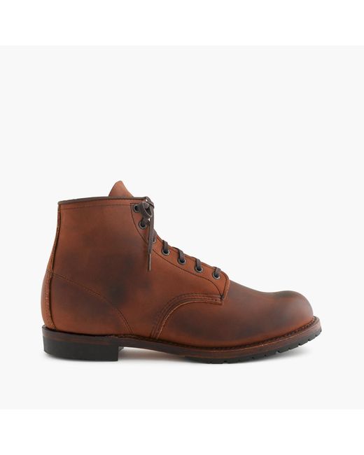 J.Crew Brown Red Wing Beckman Boots for men