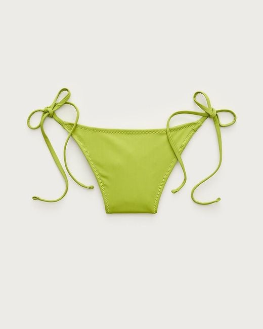 J.Crew Green Cheeky String Bikini Bottom