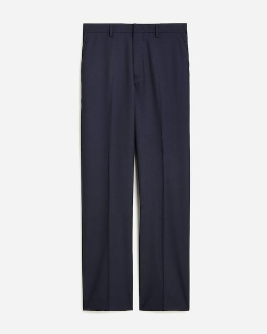 J.Crew Blue Kenmare Relaxed-Fit Suit Pant for men