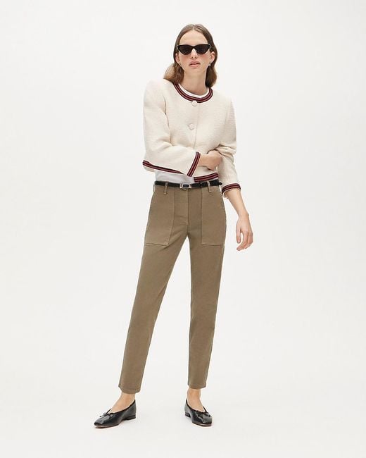 J.Crew Natural Patch-Pocket Slim Chino Pant