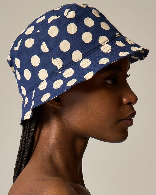 J.Crew Blue Packable Bucket Hat