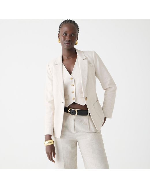 J crew shop white blazer