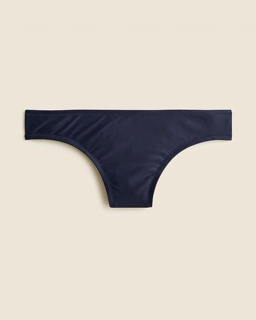 J.Crew Blue Classic Full-Coverage Bikini Bottom