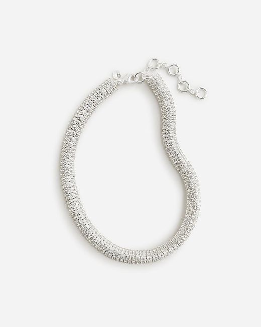 J.Crew White Limited-Edition Anna October X Necklace