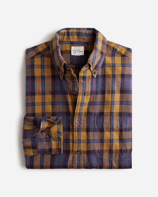 J.Crew Multicolor Brushed Twill Shirt for men