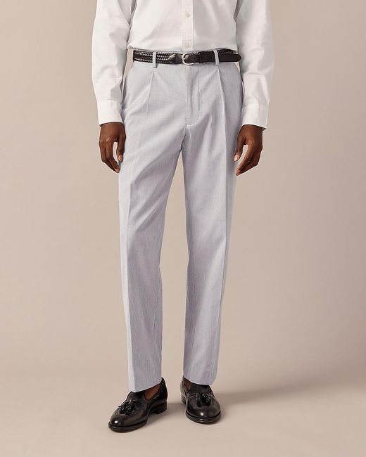 J.Crew Multicolor Kenmare Relaxed-Fit Suit Pant for men