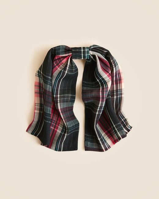 J.Crew Multicolor Chiffon Bow Clip
