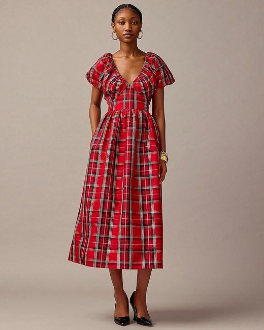 J.Crew Red Collection Cecily Dress