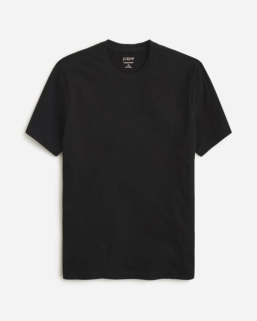 J.Crew Black Slim Sueded Cotton T-Shirt for men