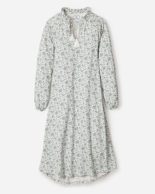J.Crew Gray Petite Plume Luxe Pima Cotton Garbo Nightgown