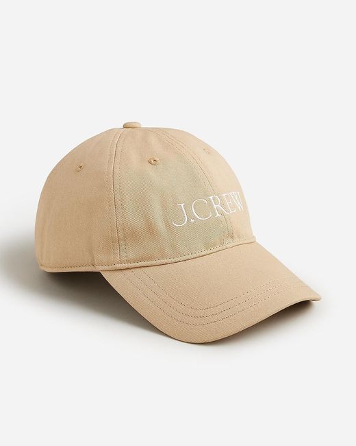 J.Crew Natural Baseball Hat