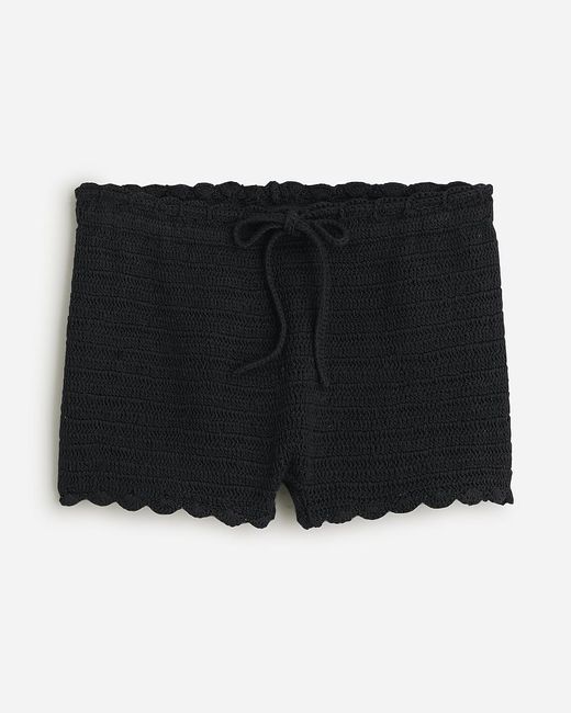 J.Crew Gray Crochet Mini Short