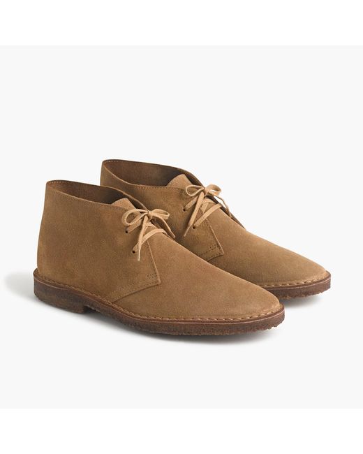 J.Crew Natural Unisex 1990 Macalister Boot In Suede for men