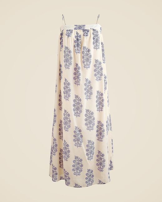 J.Crew Natural Floaty Midi Dress
