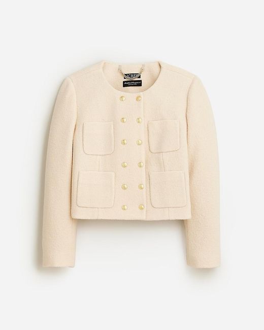 J.Crew Blue Double-Breasted Lady Jacket