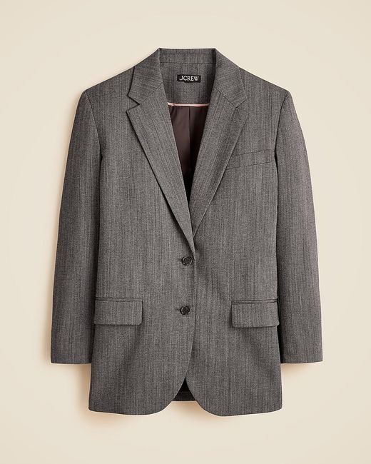 J.Crew Gray Gamine Blazer