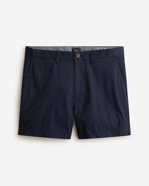 J.Crew Blue 5" Stretch Chino Short for men
