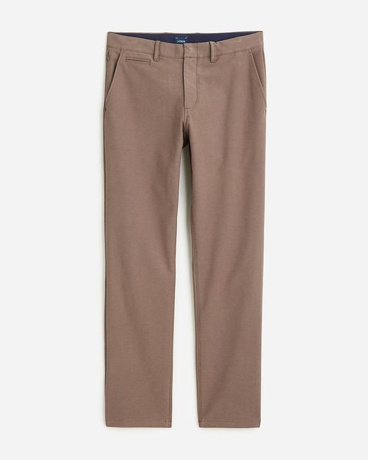 J.Crew Brown 770 Straight-Fit Midweight Tech Pant for men
