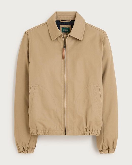 J.Crew Natural Harrington Jacket for men