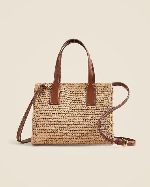J.Crew Natural Palma Top-Handle Bag