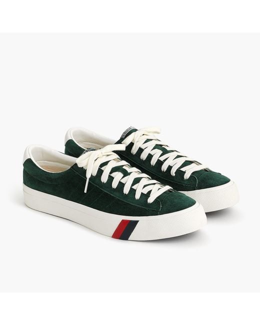 Pro Keds Green X Only Ny Suede Royal Plus Sneakers for men