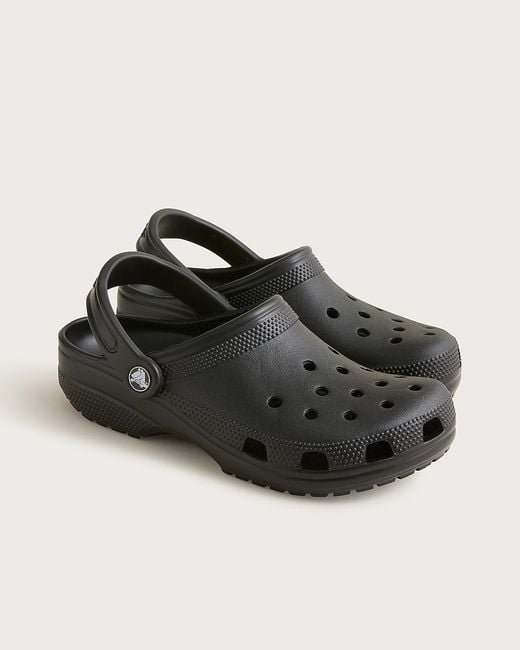 J.Crew Black Crocs Classic Clogs for men