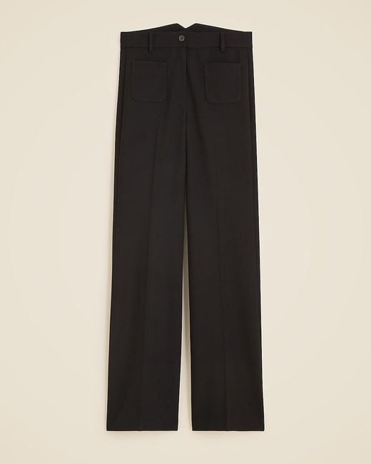 J.Crew White Petite Carolina Pant